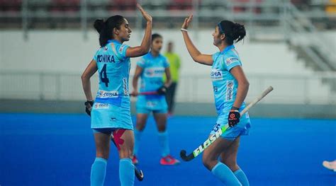 Indian Womens Hockey Team Beat South Korea 2 1 In Tour Opener Hockey