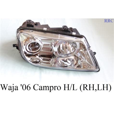 PROTON WAJA CAMPRO CPS 2006 HEAD LAMP LAMPU DEPAN CHROME Shopee