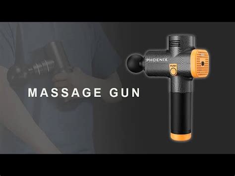 Phoenix A Pro Massageador Pistola Gun Profissional Youtube