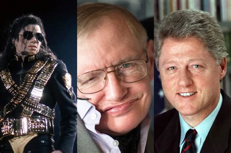 Bill Clinton Michael Jackson Y Stephen Hawking En La Lista De Epstein