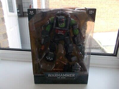 Mcfarlane Toys Warhammer K Ork Big Mek Mega Action Figure Ebay