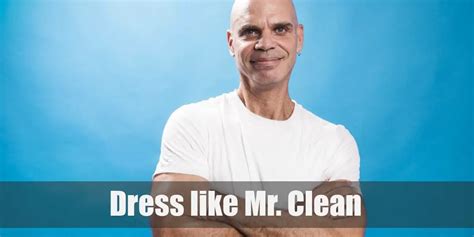 Mr. Clean Costume for Halloween