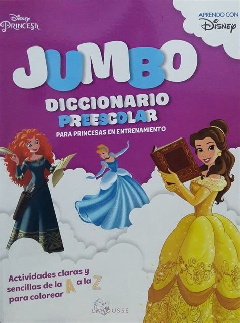 JUMBO Diccionario Preescolar Para Princesas En Entrenamiento Disney