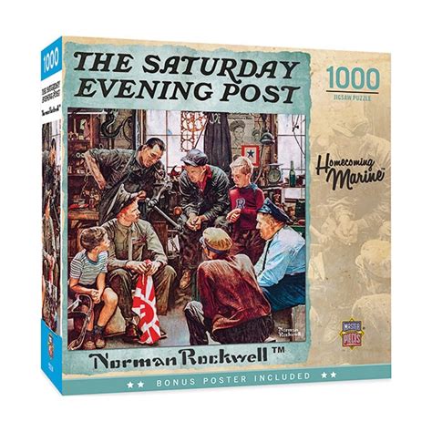 Norman Rockwell Puzzle Set 4 Pack Support Plus