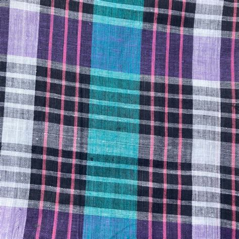 Madras Fabric Etsy
