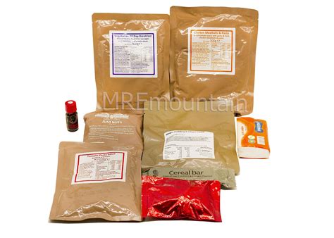 British Uk 24 Hour Combat Operational Ration Pack Orp Foreign And