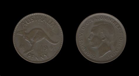 Australia Australija Penny George Vi Trgovina Kolekcionar