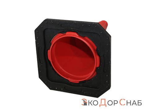 Конус сигнальный дорожный "КДУ-520" с утяжелителем ⋆ ЭкоДорСнаб