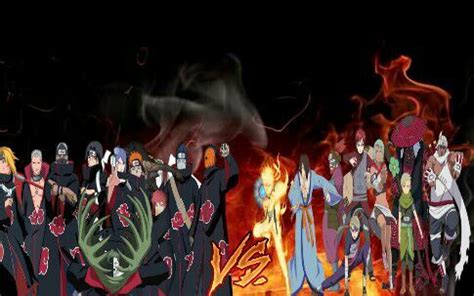 Akatsuki vs Jinchuriki | •Anime• Amino