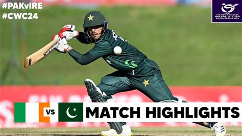 Pakistan Vs Ireland U 19 World Cup 2024 Match Highlights 30 January