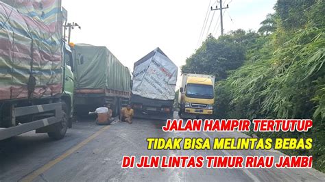 UPDATE JLN LINTAS TIMUR 2 FEB 24 RODA 4 DAN 2 TIDAK BISA LEWAT LAGI