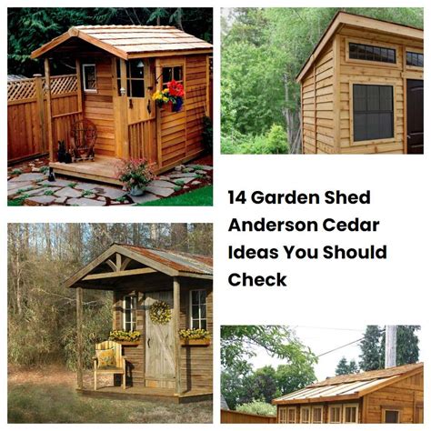 14 Garden Shed Anderson Cedar Ideas You Should Check SharonSable