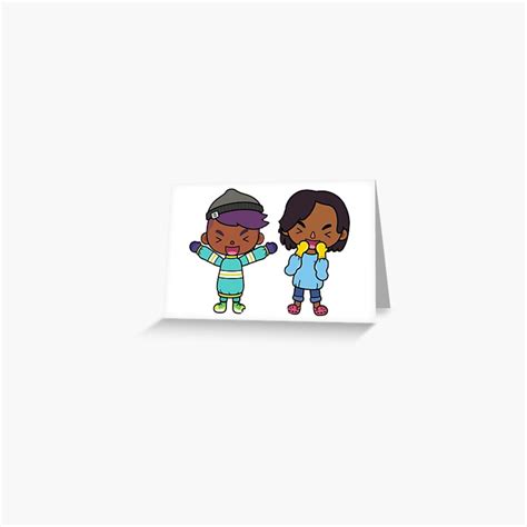 Toca Life Box Toca Boca Cute Greeting Card For Sale By Art Art69