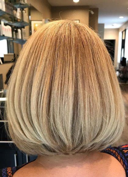 Haircut Hairstyles For Women Over Classic Bob Blonde Babylights