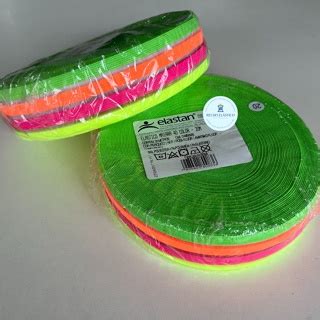 Elastico Maiara Para Cos Calcinha Lingerie Neon Mm Metros Shopee Brasil