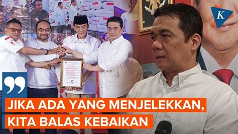 Hadiri Acara Deklarasi Relawan Prabowo Ini Pesan Riza Patria YouTube