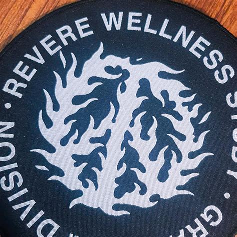 8" Wellness Study Woven Patch - REVERE