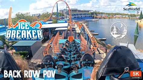 Ice Breaker Back Row Onride POV 5K 60 FPS Premier Rides Multi Launch