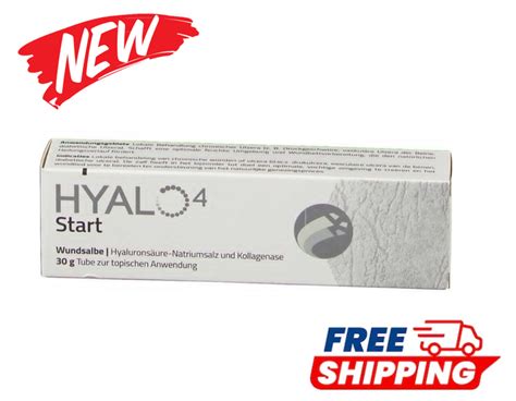 30G Hyalo4 Start OINTMENT With Hyaluronic Acid For Wounds Ulcer FREE