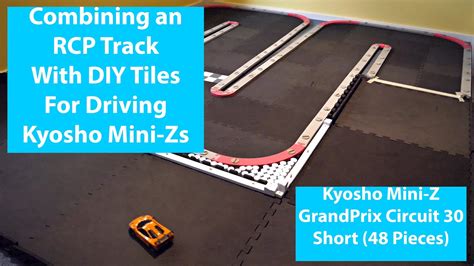 Combining Half An RCP Mini 96 Track Kyosho Mini Z GrandPrix Circuit 30