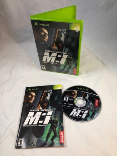 Mission Impossible Operation Surma Xbox Complete Ebay