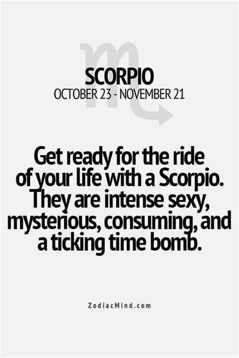 Get Ready For The Ride Of Your Life With A Scorpio Scorpio Quotes