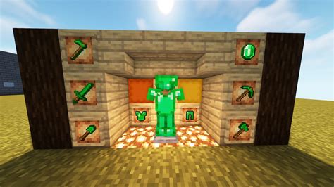 Minecraft Emerald Armor Pe