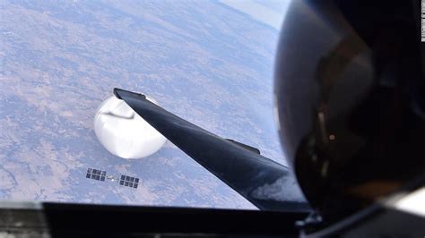 Pentagon Releases Photo Of Chinese Spy Balloon In Air Cnnpolitics