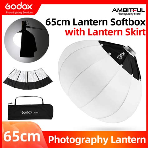 Godox Cs D Lantern Softbox Inch Cm With Soft Lighting Modifier