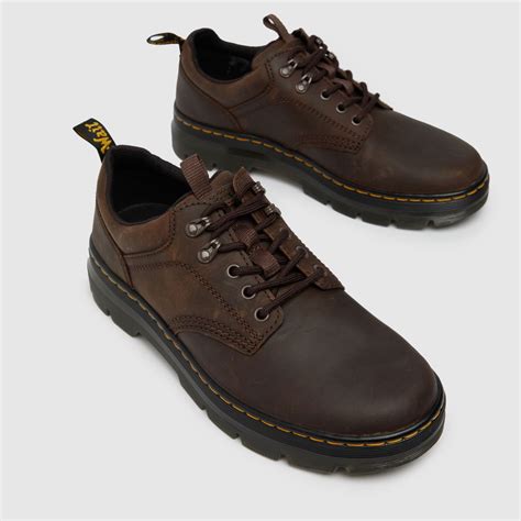 Mens Brown Dr Martens Reeder Shoes Schuh