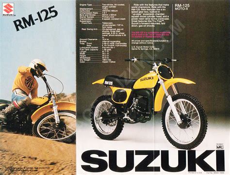 1976 Suzuki RM125A Vintage Suzuki