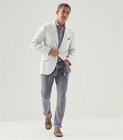 Brunello Cucinelli Linen Blazer Harrods Us