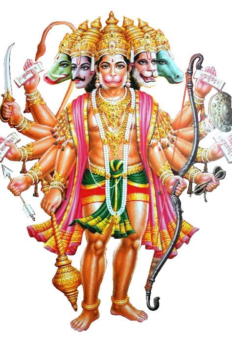 Panjamuga Hanuman Png Images