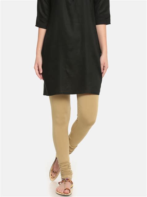 Buy De Moza Nude Colored Churidar Leggings Leggings For Women 5701790