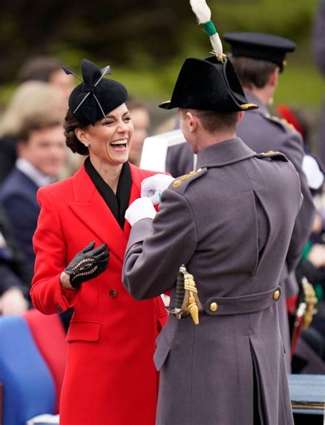 Princess Kate Join Prince William For Welsh Guards Parade