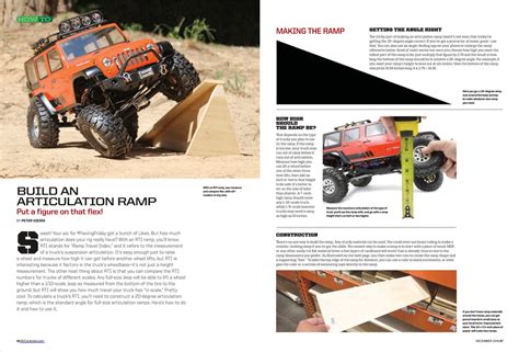 Figure Out Your Flex With An Articulation Ramp How To Rc Car Action