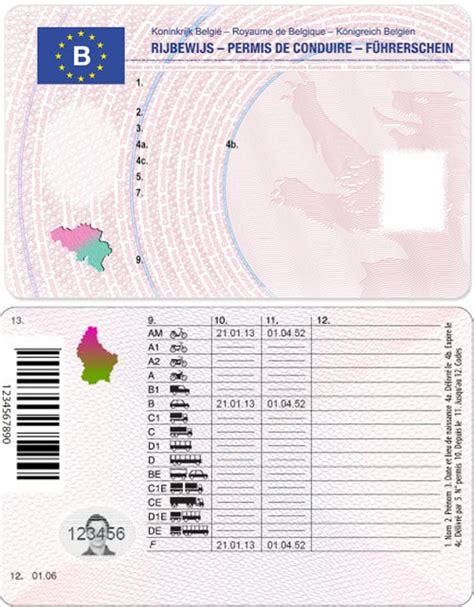 Permis Recto Verso Auto Ecole Horizon