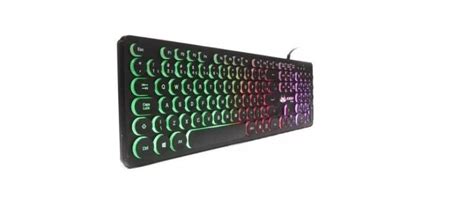 Teclado Gamer Led Rgb Iluminado Semi Mec Nico Abnt Knup Kp