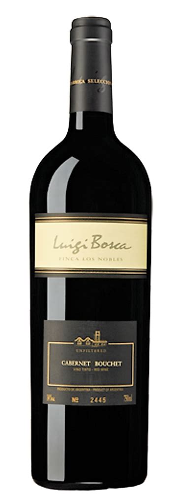 Finca Los Nobles Cabernet Bouchet Luigi Bosca Derweinweber