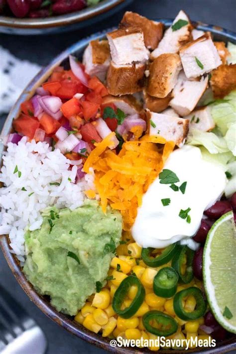 Chipotle Chicken Burrito Bowl Copycat Video Recipe Mexican Beef