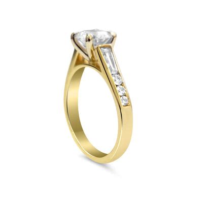 Jessie Round Engagement Ring | Diamond Daughters