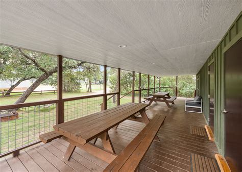Bunkhouse Large Group Camping In Texas Splashway Campground