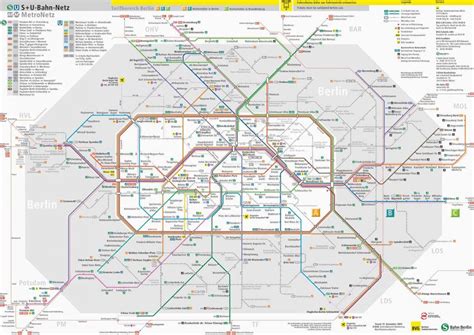 Berlin Metro Zone Map Berlin Ab Zone Map Germany