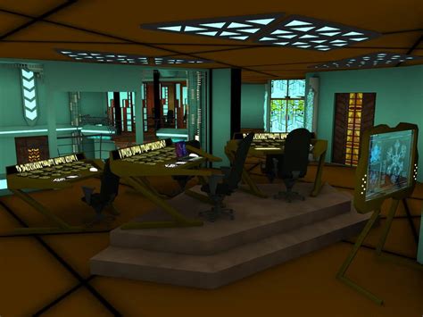 Stargate Atlantis: Control Room with laptop by MurbyTrek on DeviantArt