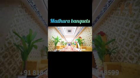 Madhura Banquet Hall Banquethall Manikonda Youtubeshorts