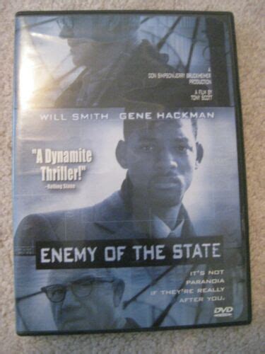 Enemy Of The State Movie Dvd Will Smith Gene Hackman Ebay