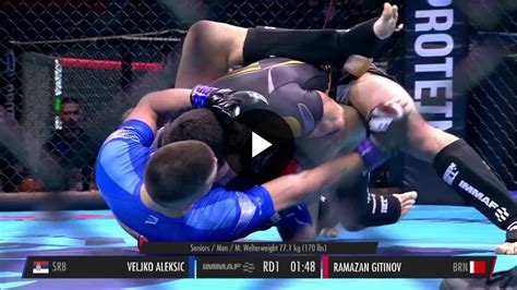 Ramazan Gitinov Bahrain Vs Veljko Aleksic Serbia Immaf Tv