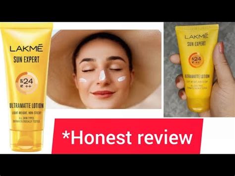 Honest Review Of Lakme Sun Expert Spf Ultramatte Lotion Youtube