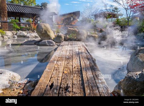 Beppu Japan Nov Oniishibozu Jigoku Hot Spring In Beppu