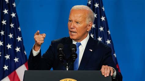 Biden Shows His Knowledge But Stumbles Over Words At His Press